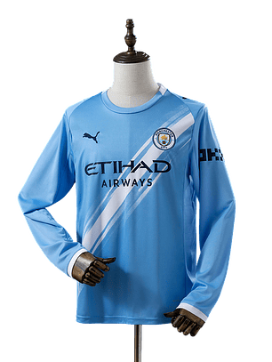 Manchester City - Camisola Principal 25/26 Manga Comprida