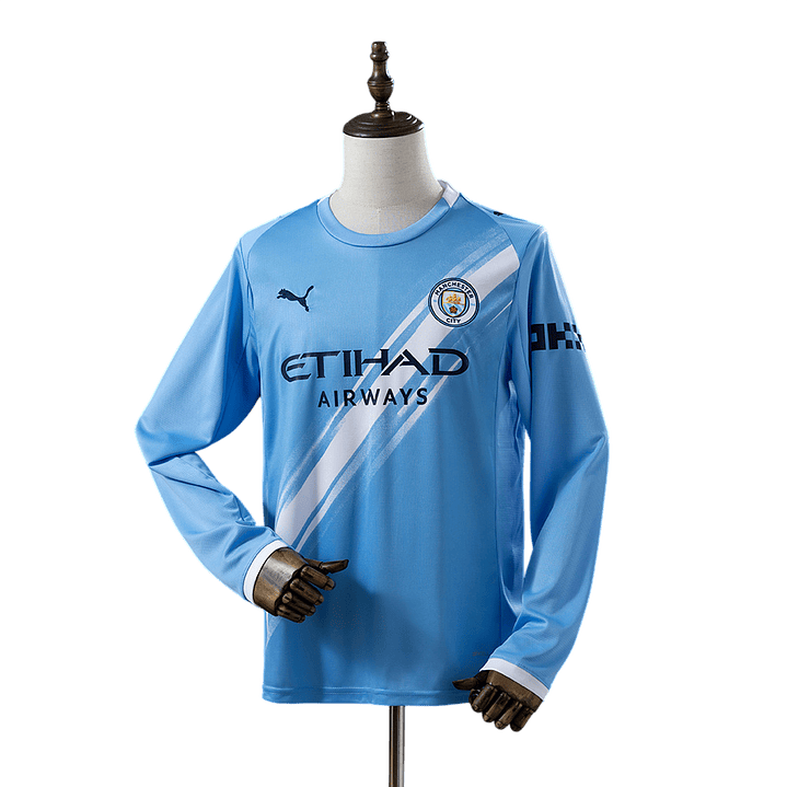Manchester City - Camisola Principal 25/26 Manga Comprida 1