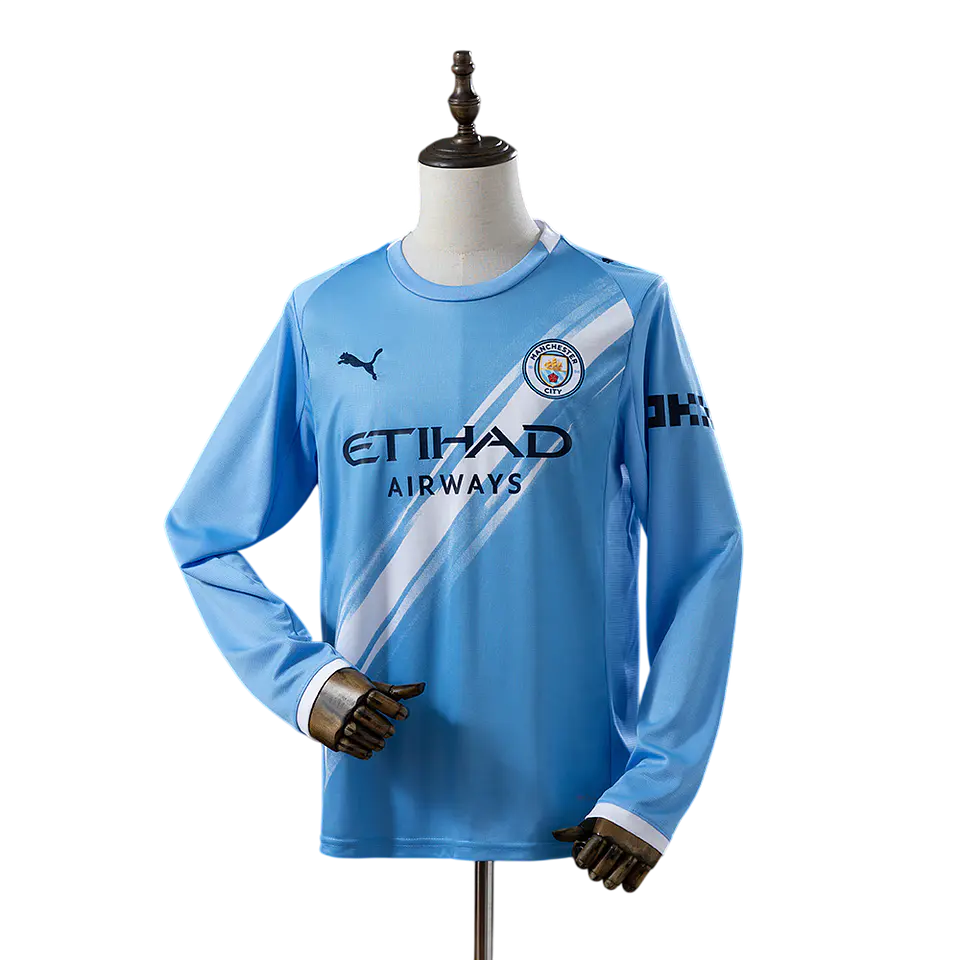 Manchester City - Camisola Principal 25/26 Manga Comprida 1