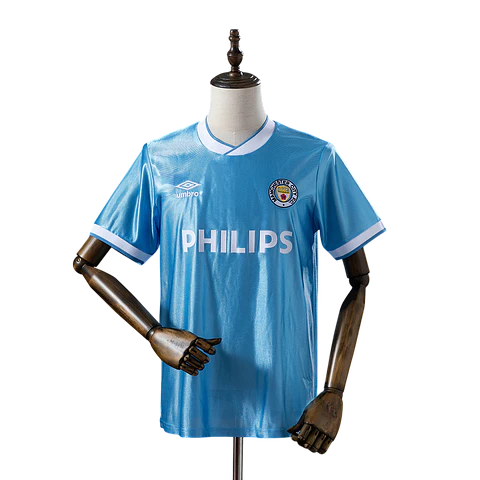 Manchester City - Camisola Principal 86/87 Retro