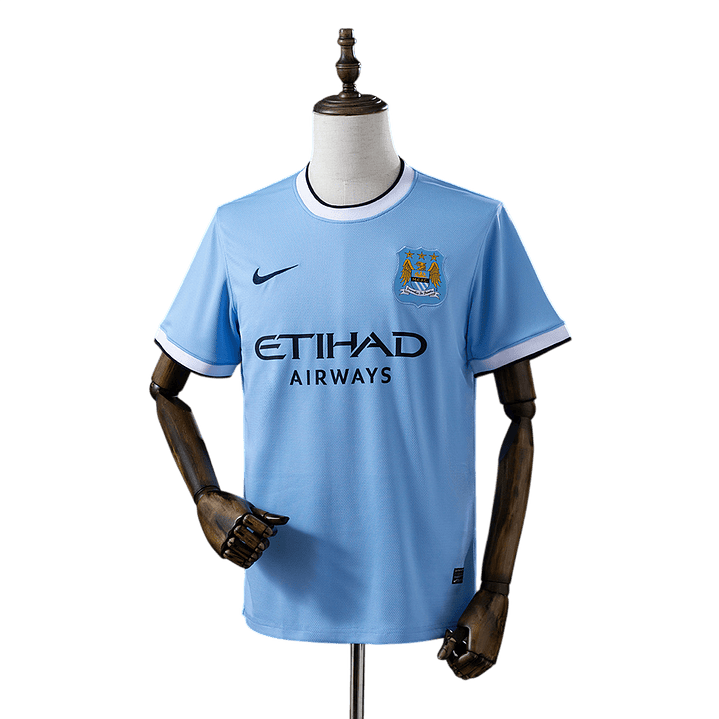 Manchester City - Camisola Principal 13/14 Retro 1