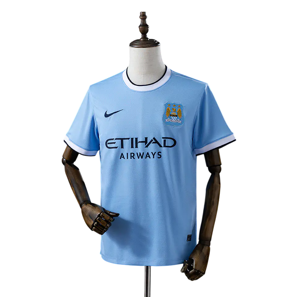 Manchester City - Camisola Principal 13/14 Retro 1