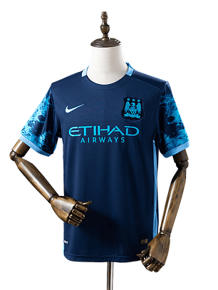 Manchester City - Camisola Secundária 15/16 Retro
