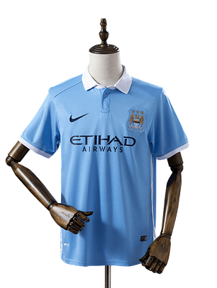 Manchester City - Camisola Principal 15/16 Retro