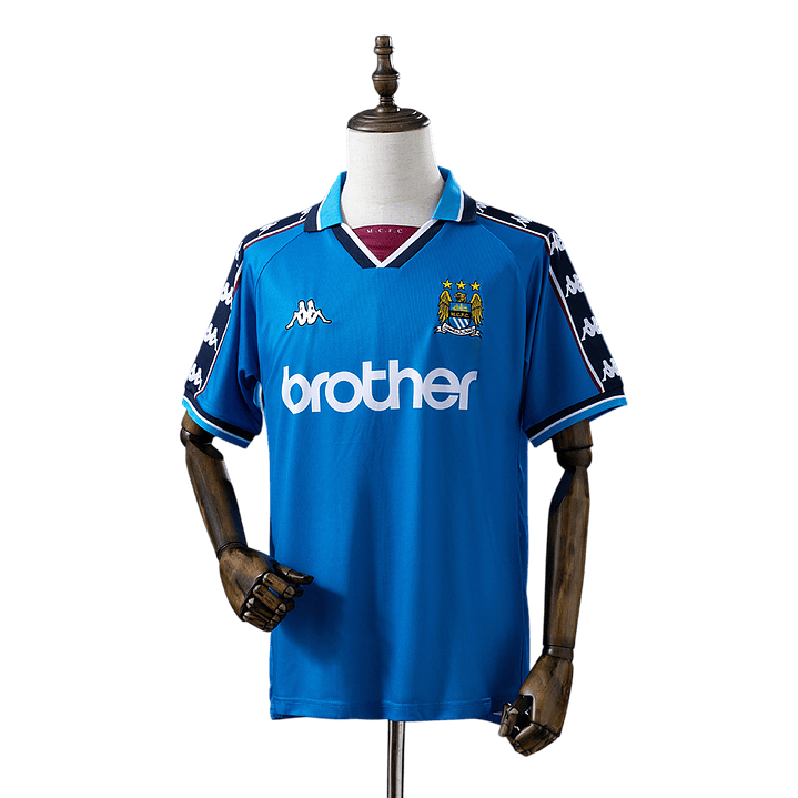 Manchester City - Camisola Principal 97/98 Retro 1