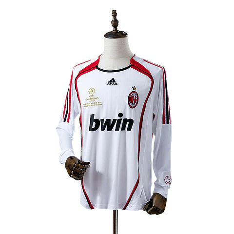 AC Milan - Camisola Secundária 06/07 Retro - Final UCL Comprida