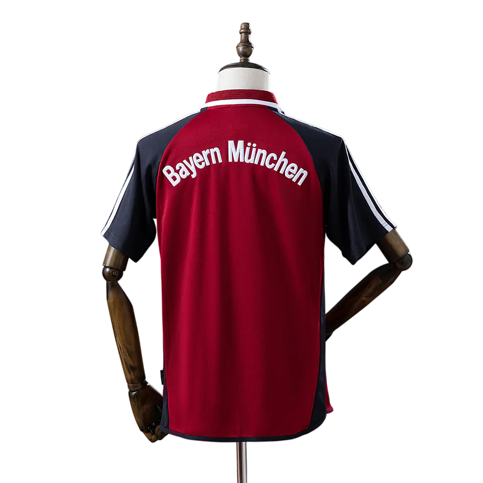 Bayern Munique - Camisola Principal 01/02 Retro 2