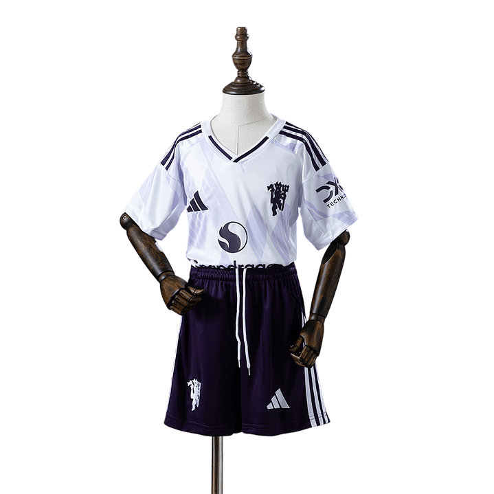Manchester United - Kit Criança Secundário 25/26 1