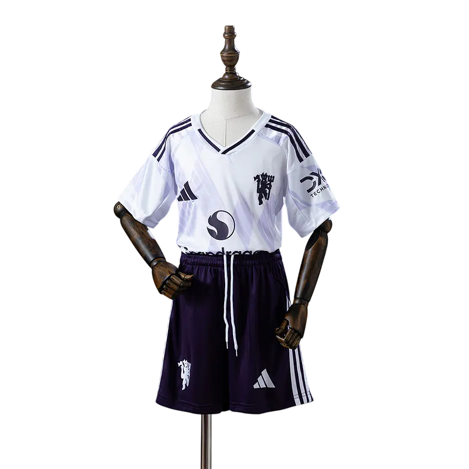 Manchester United - Kit Criança Secundário 25/26 1