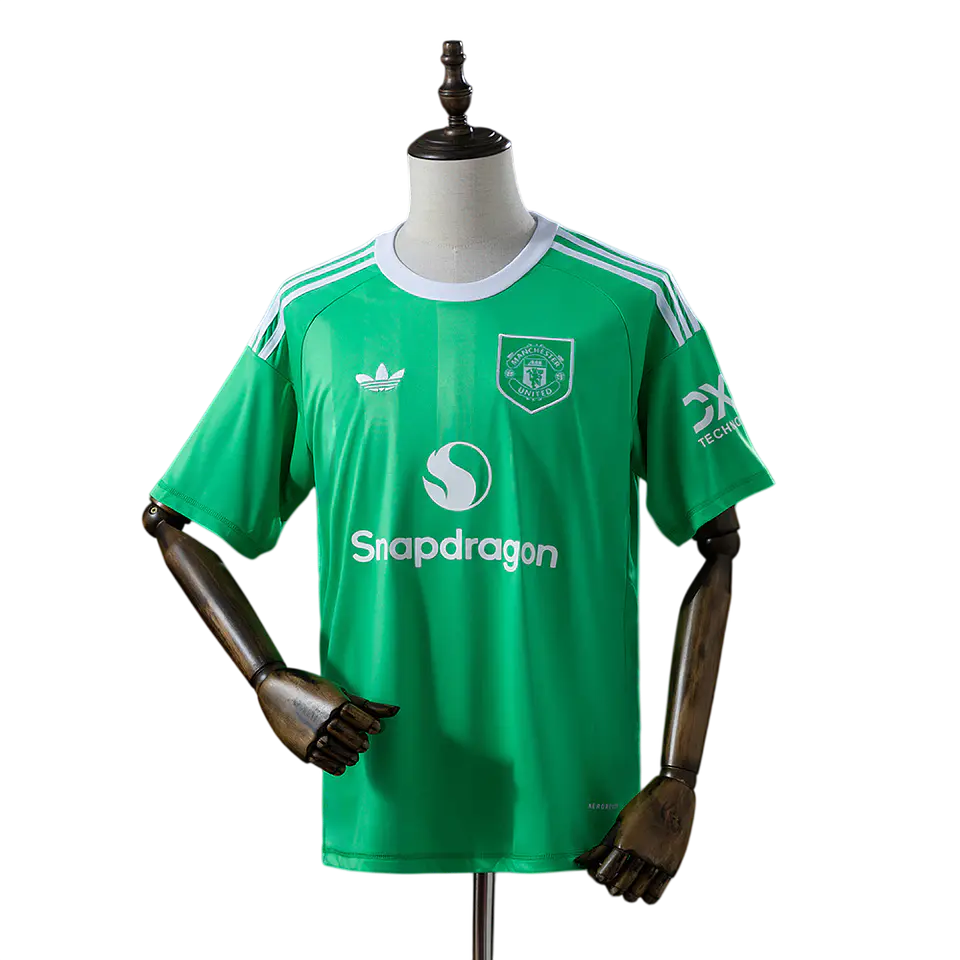 Manchester United - Camisola Verde Guarda Redes 25/26  1