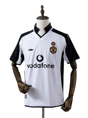 Manchester United - Camisola Edição 120 Anos Branca 01/02 Retro