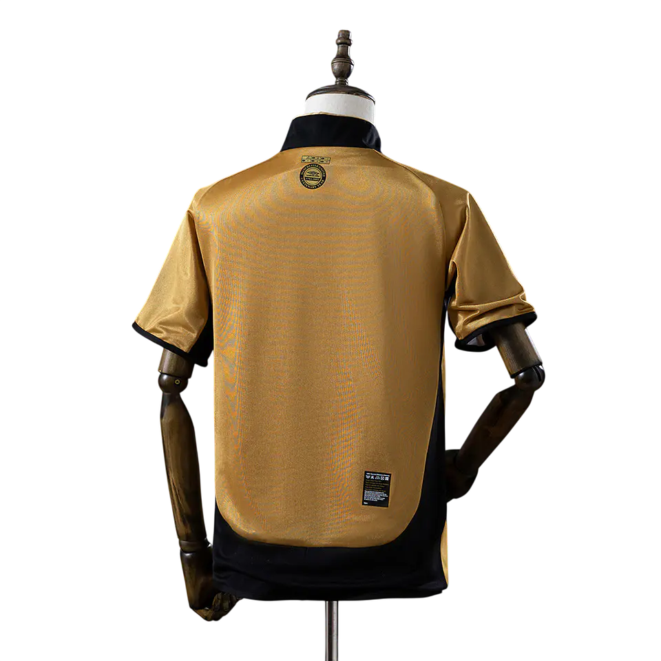 Manchester United - Camisola Edição 120 Anos Dourada 01/02 Retro 2