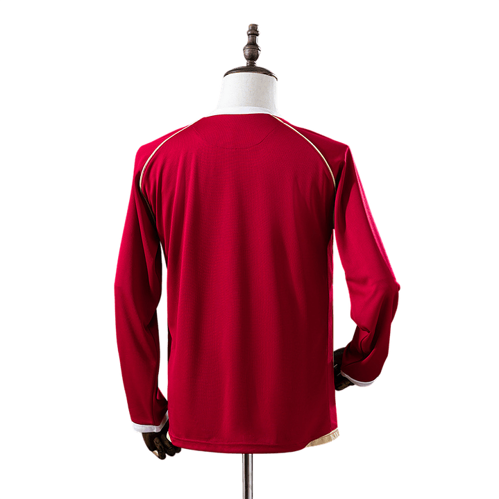 Manchester United - Camisola Principal 06/07 Retro Manga Comprida 2