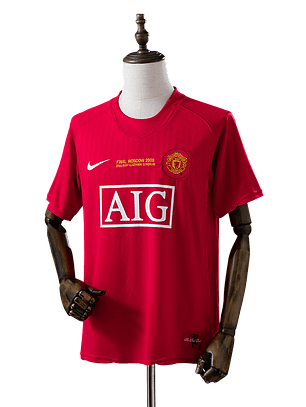 Manchester United - Camisola Principal 07/08 Retro Final UCL