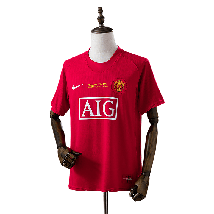 Manchester United - Camisola Principal 07/08 Retro Final UCL 1