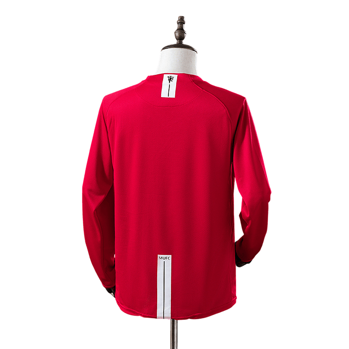 Manchester United - Camisola Principal 07/08 Retro Final UCL Manga Comprida 2