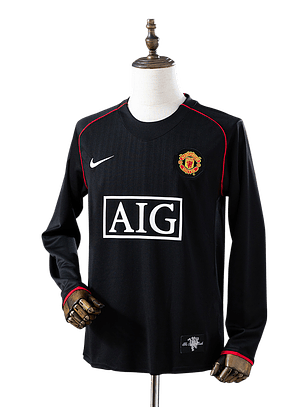Manchester United - Camisola Secundária 07/08 Retro Manga Comprida