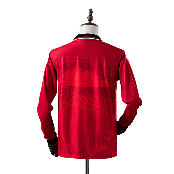 Manchester United - Camisola Principal 94/96 Retro Manga Comprida 2