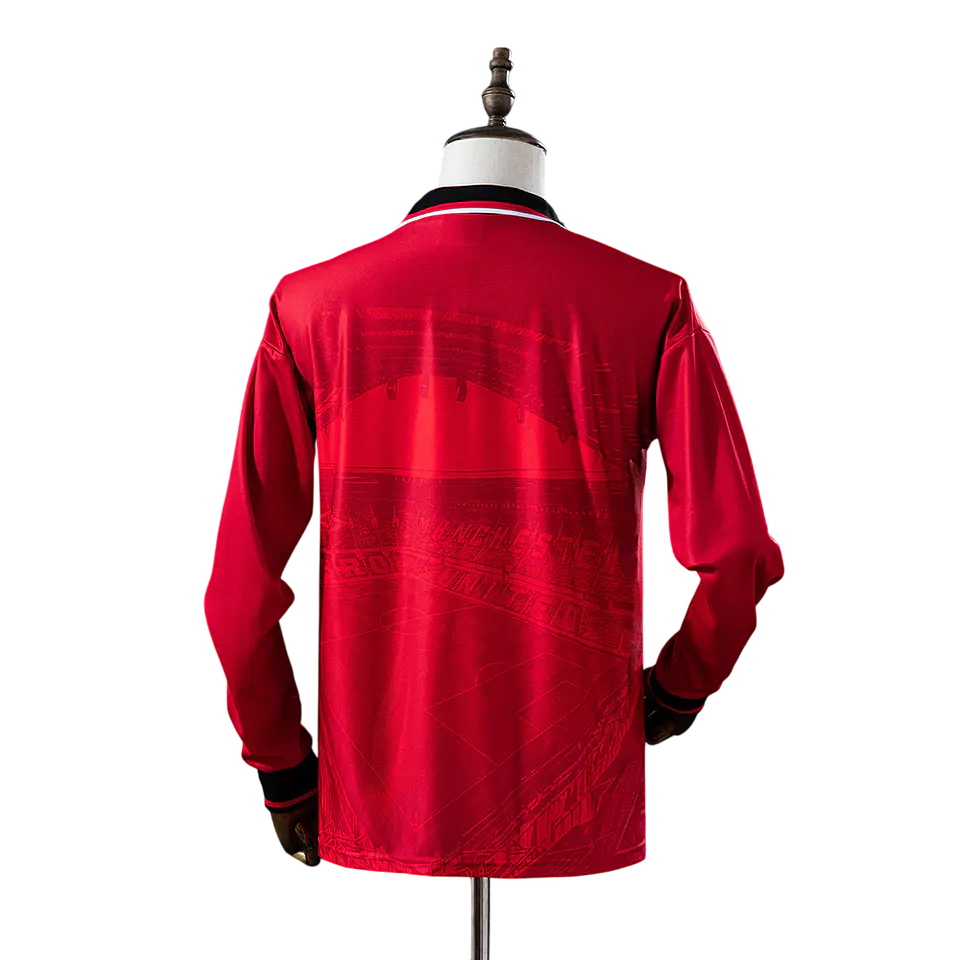 Manchester United - Camisola Principal 94/96 Retro Manga Comprida 2