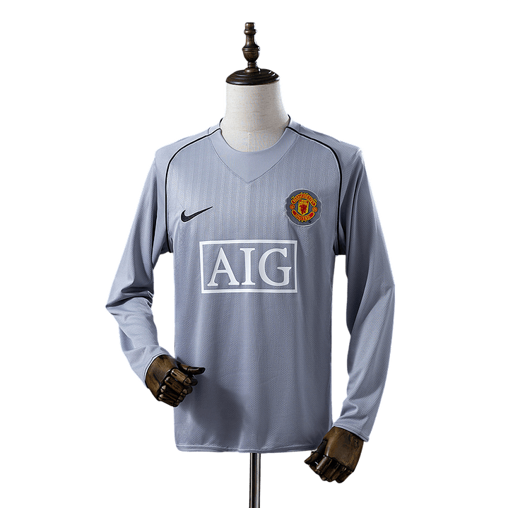 Manchester United - Camisola Guarda Redes 07/08 Retro Manga Comprida 1