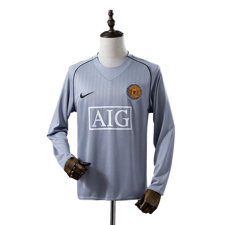 Manchester United - Camisola Guarda Redes 07/08 Retro Manga Comprida 1