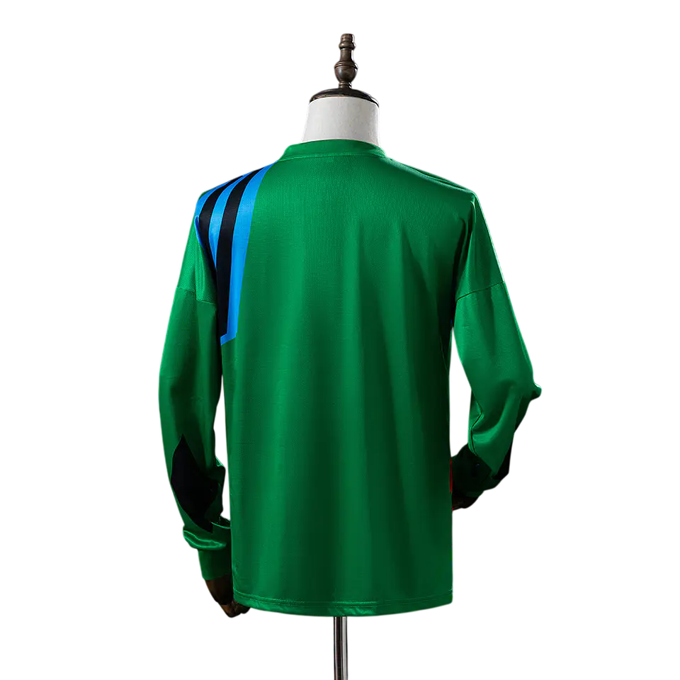 Manchester United - Camisola Guarda Redes Verde 92/94 Retro Manga Comprida 2