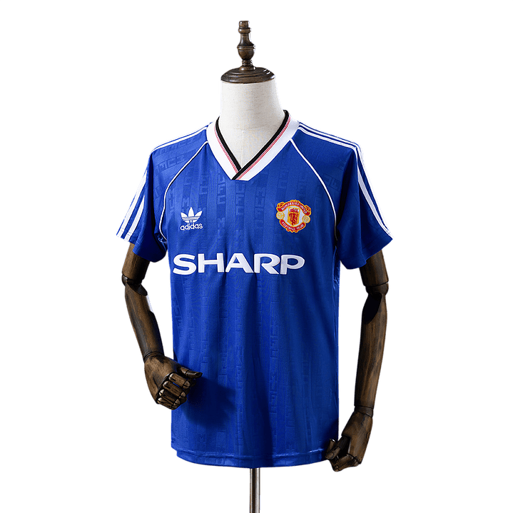 Manchester United - Camisola Alternativa 88/90 Retro 1