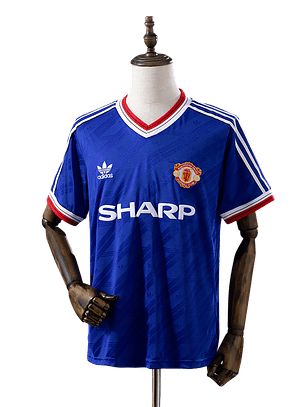 Manchester United - Camisola Alternativa 86/88 Retro
