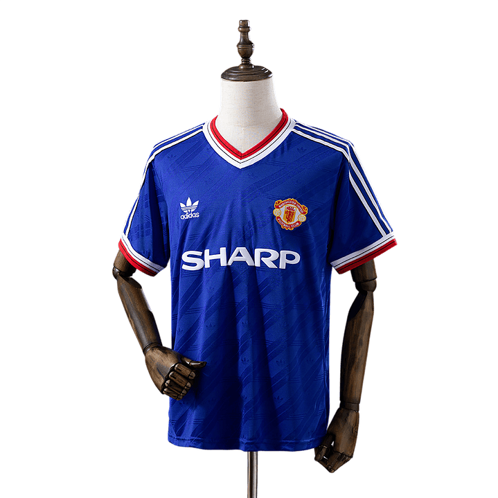 Manchester United - Camisola Alternativa 86/88 Retro 1