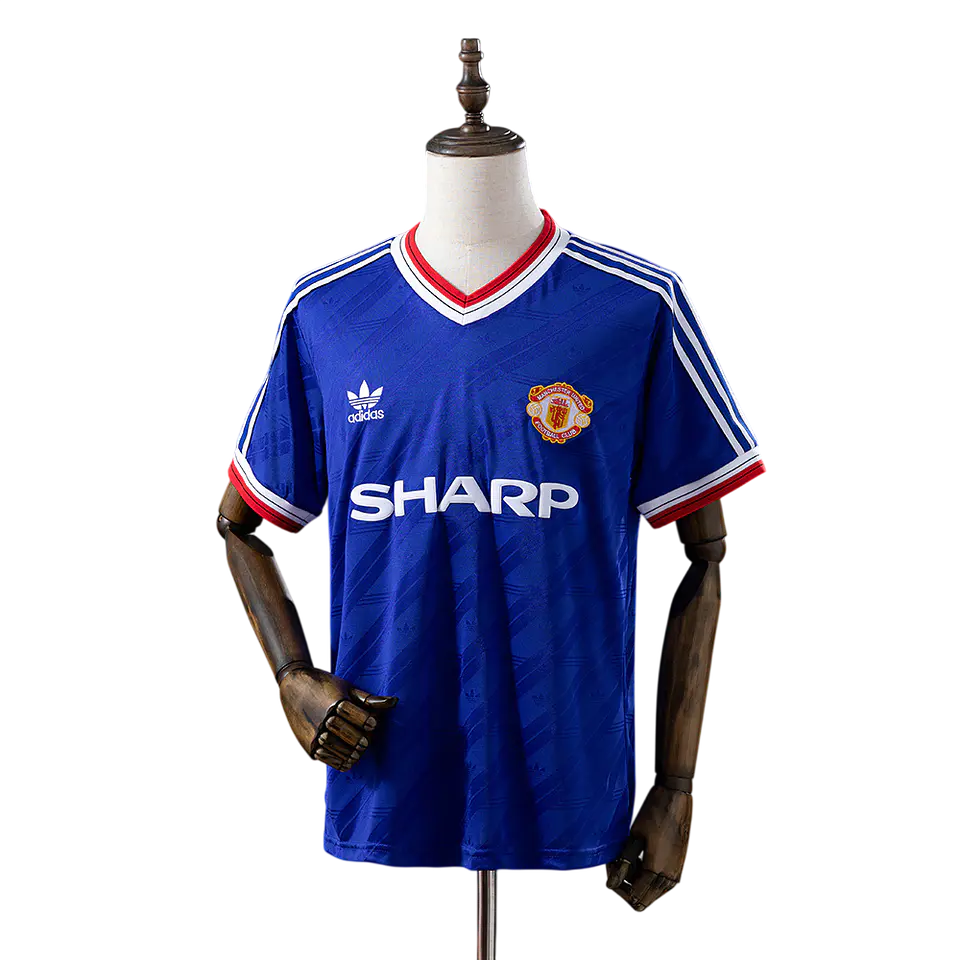 Manchester United - Camisola Alternativa 86/88 Retro 1