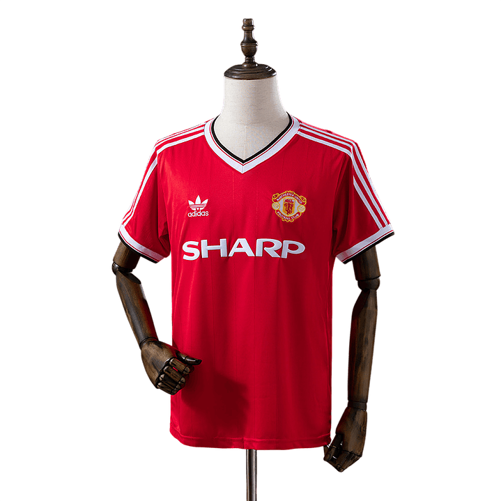 Manchester United - Camisola Principal 83/84 Retro 1