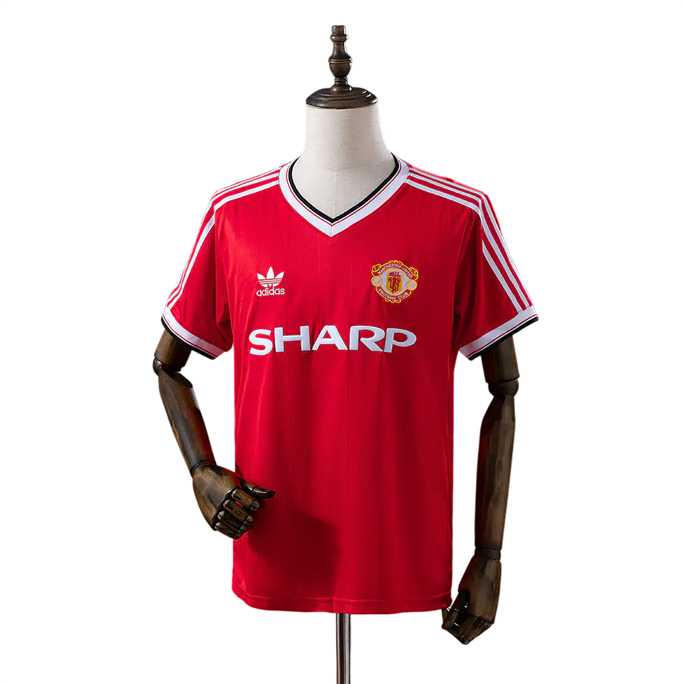 Manchester United - Camisola Principal 83/84 Retro 1