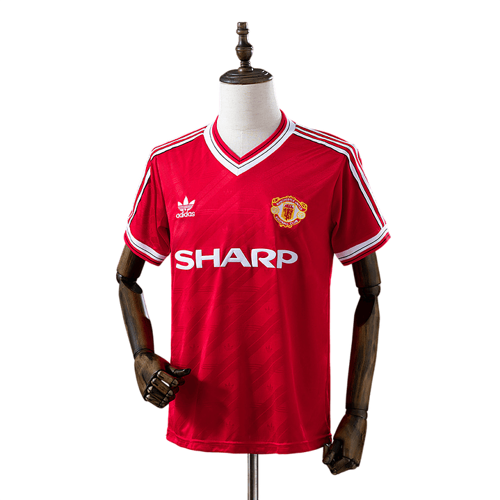 Manchester United - Camisola Principal 86/88 Retro 1