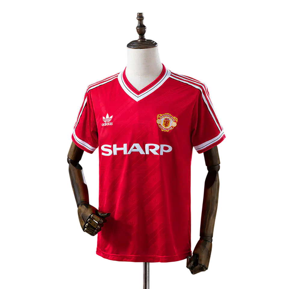 Manchester United - Camisola Principal 86/88 Retro 1