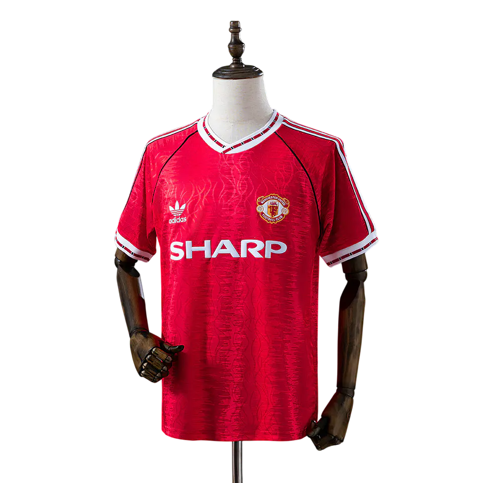 Manchester United - Camisola Principal 90/92 Retro 1