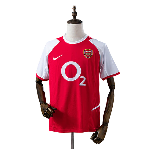 Arsenal - Camisola Principal 02/04 Retro
