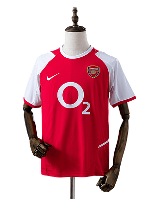 Arsenal - Camisola Principal 02/04 Retro