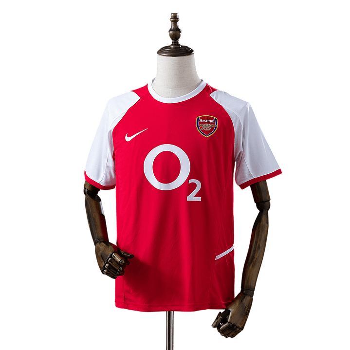 Arsenal - Camisola Principal 02/04 Retro 1
