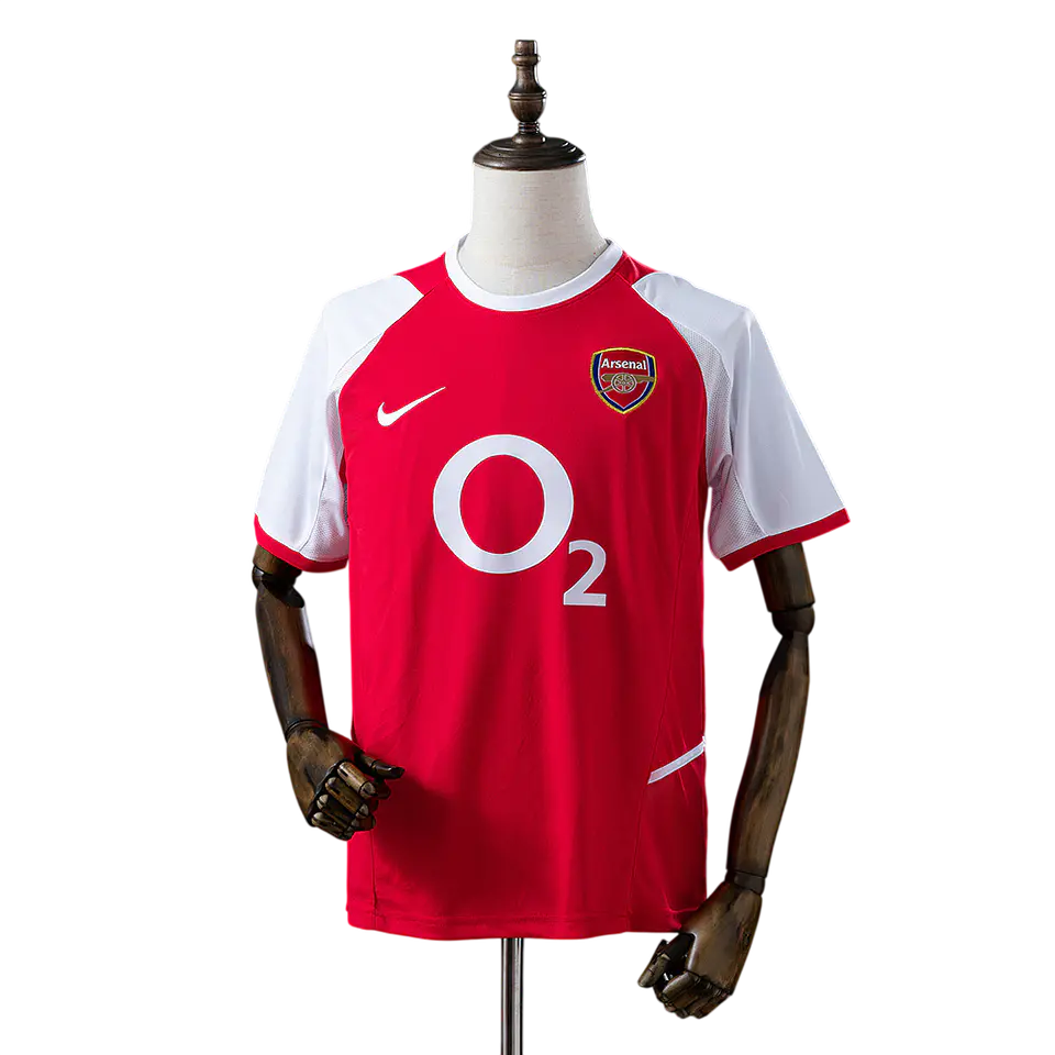 Arsenal - Camisola Principal 02/04 Retro 1
