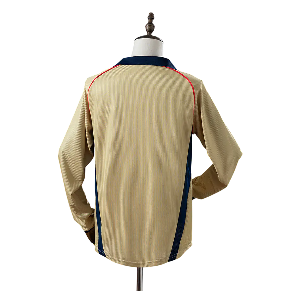 Arsenal - Camisola Secundária 01/02 Retro Manga Comprida 2