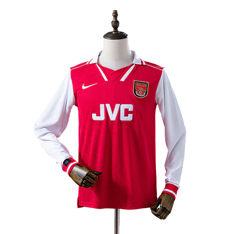 Arsenal - Camisola Principal 96/97 Retro Manga Comprida