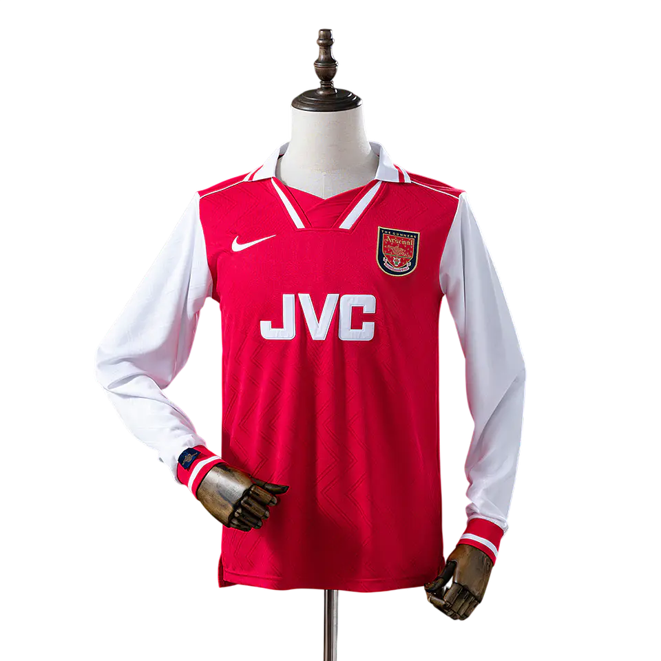 Arsenal - Camisola Principal 96/97 Retro Manga Comprida 1