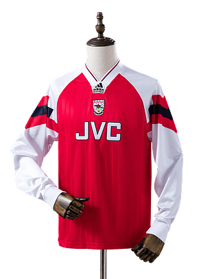 Arsenal - Camisola Principal 92/94 Retro Manga Comprida