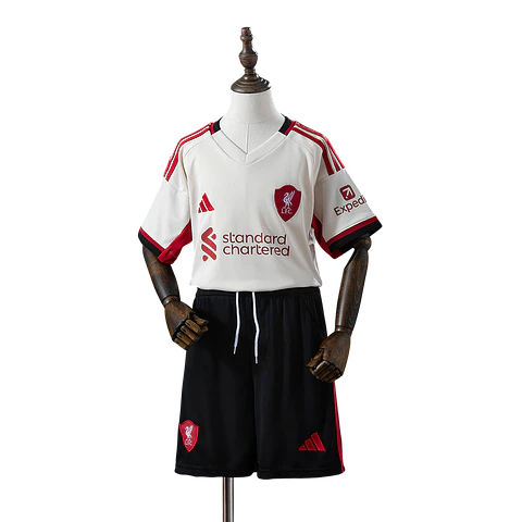 Liverpool - Kit Criança Secundário 25/26