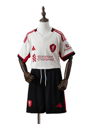 Liverpool - Kit Criança Secundário 25/26