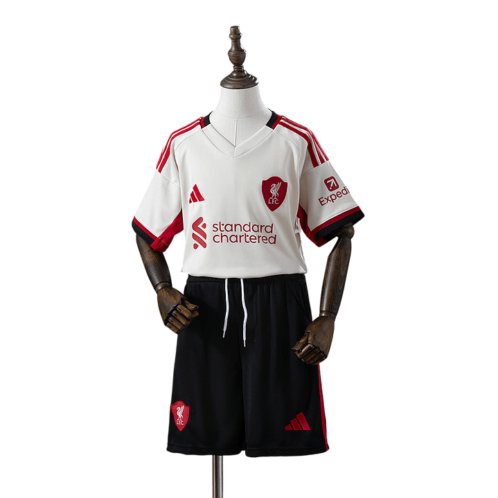 Liverpool - Kit Criança Secundário 25/26 1
