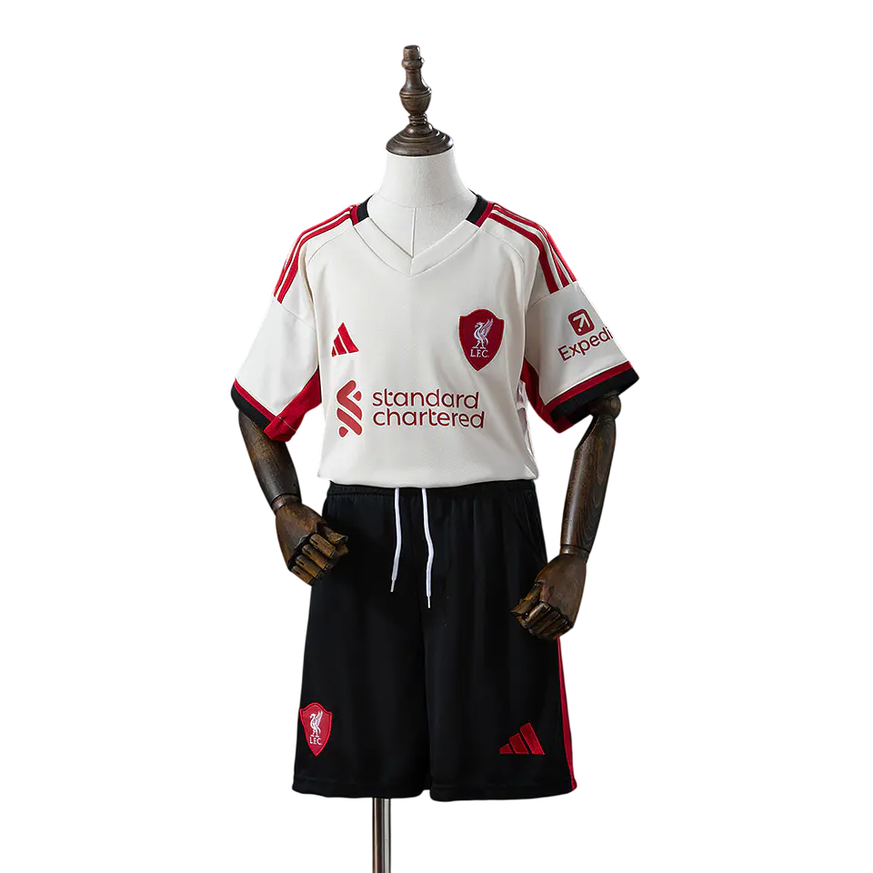 Liverpool - Kit Criança Secundário 25/26 1