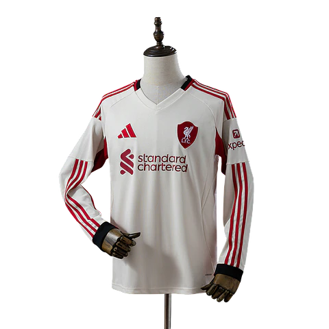 Liverpool - Camisola Secundária 25/26 Manga Comprida