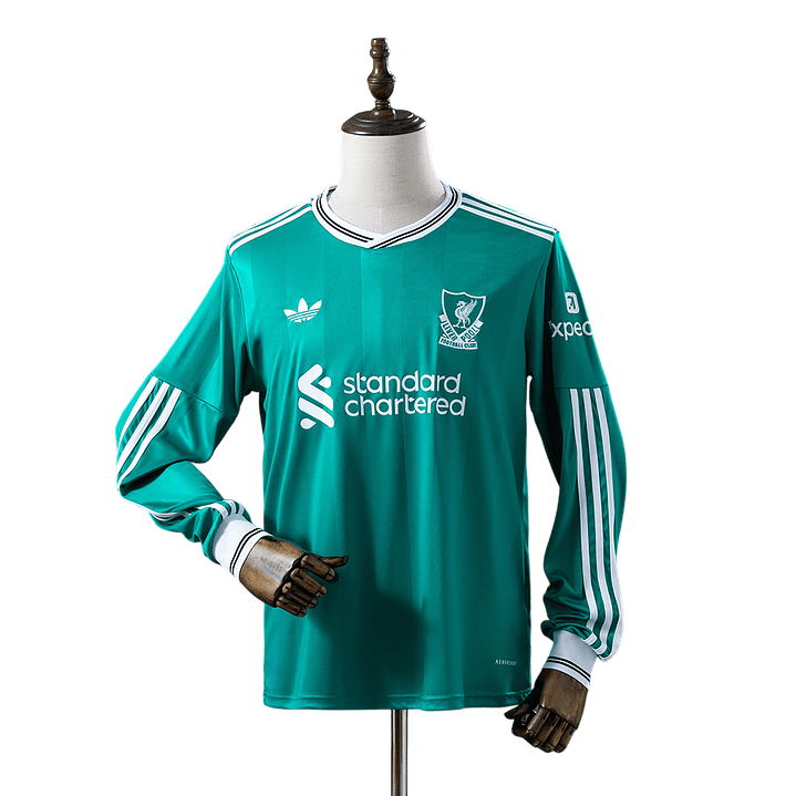Liverpool - Camisola Alternativa 25/26 Manga Comprida 1