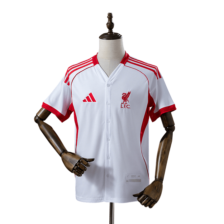 Liverpool - Camisola Edição Baseball v.2 25/26  1
